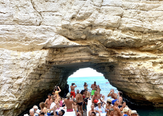 Gargano caves tour